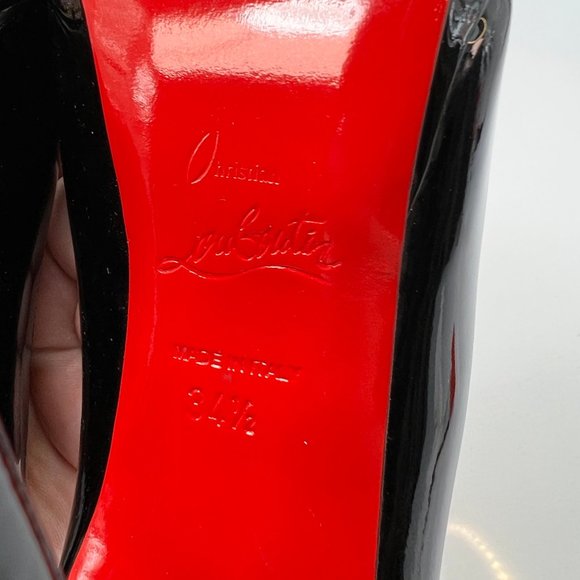 🌷❤️‍🔥FINAL SALE 🔥 NO OFFERS🌷💥Christian Louboutin Neofilo 120 Pumps 34.5 - Picture 8 of 8